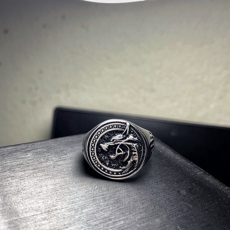 Nhẫn thời trang nam nữ kim loại Libery - Mẫu N043