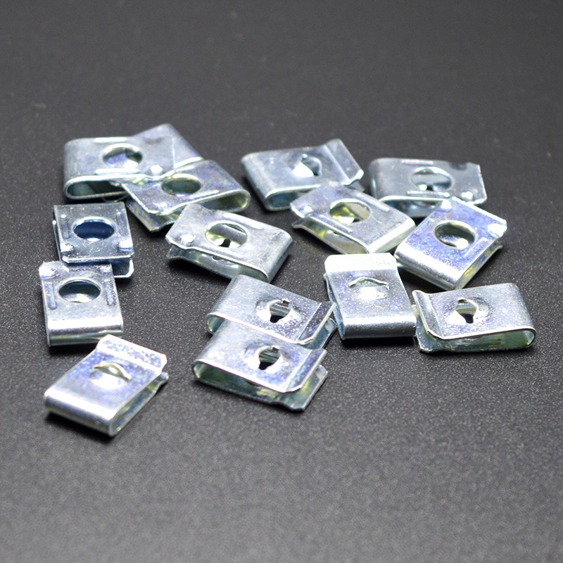 Bộ 15 Pát kẹp để vặn ốc vít xe máy loại vít 2-5mm (Bạc)