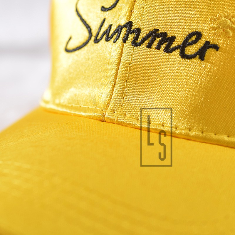 Mũ thêu Summer 4 phin bóng - Rẻ Vô Địch