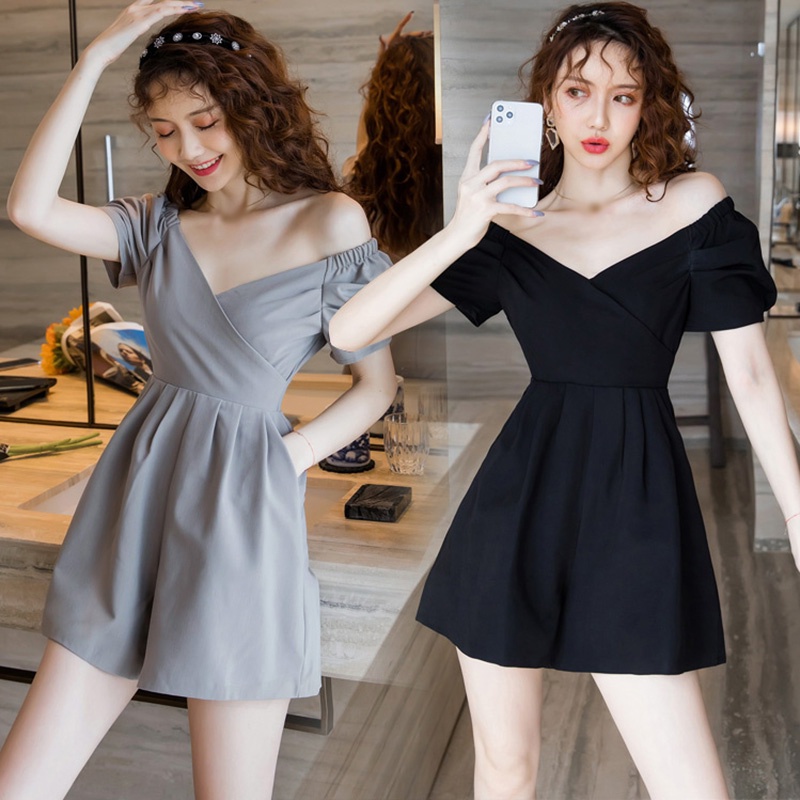 Jumpsuit Cổ Chữ V Khoét Sâu Thiết Kế Mỏng Quyến Rũ Thời Trang Mùa Hè Dành Cho Nữ | BigBuy360 - bigbuy360.vn