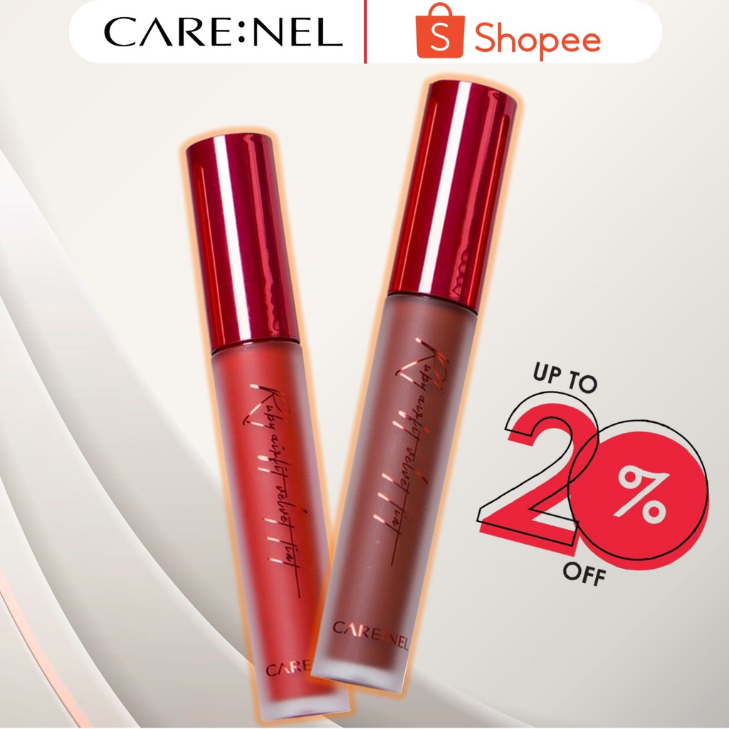 Son kem lì Care:nel Ruby Airfit Velvet Tint 4,5g