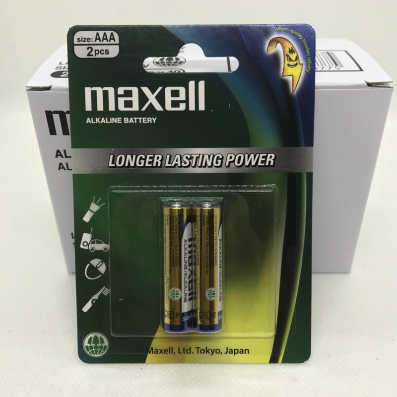 Pin Alkaline MAXELL 3A(AAA), LR03(GD)2B, 2A (AA) dùng cho Remote, đồ chơi, chuột máy tính.