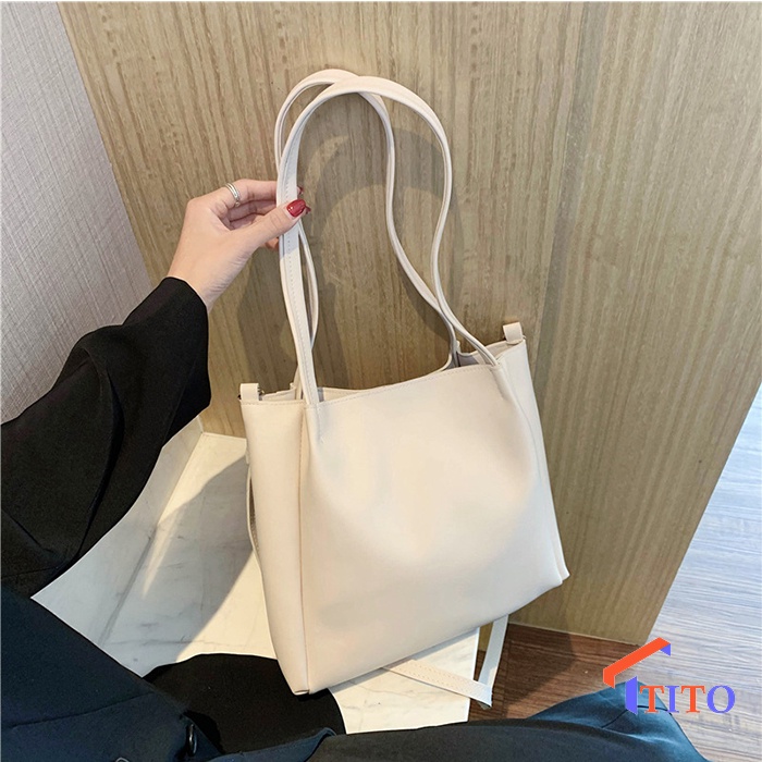 Túi tote công sở kẹp nách đeo vai da thời trang cao cấp giá rẻ - TiTo Shop