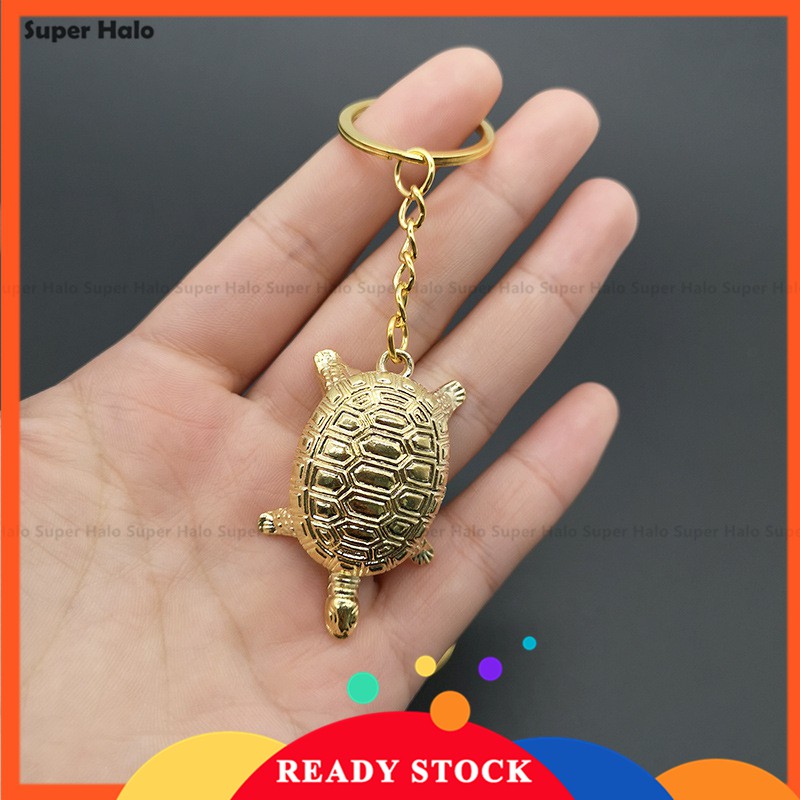 Móc khóa hình rùa vàng thời trang Nhật Bản