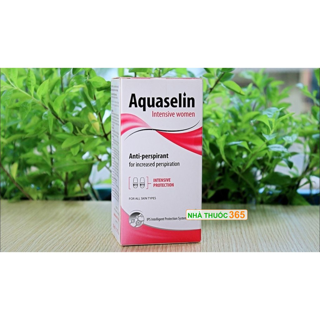 (Chính Hãng) Aquaselin Intensive Women - Lăn nách khử mùi nữ loại mạnh (mồ hôi nhiều) | BigBuy360 - bigbuy360.vn