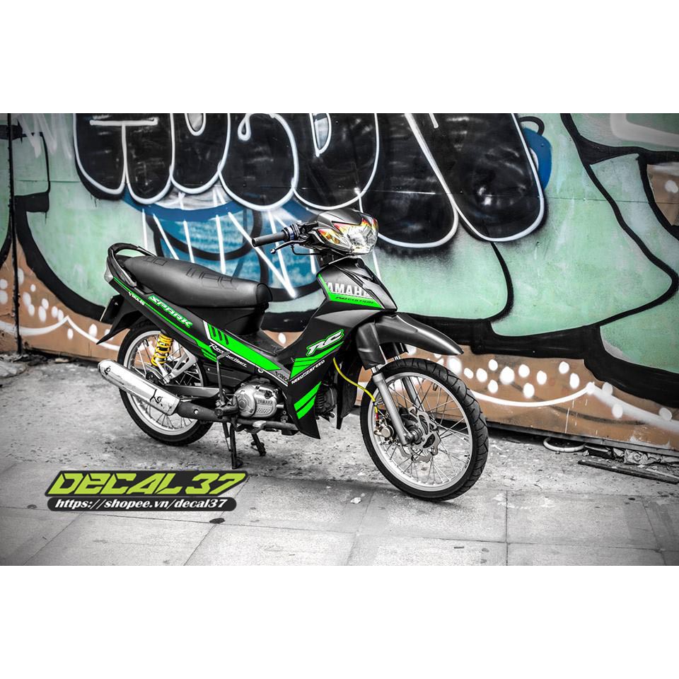 Tem Trùm Sirius Yamaha Xanh Đen
