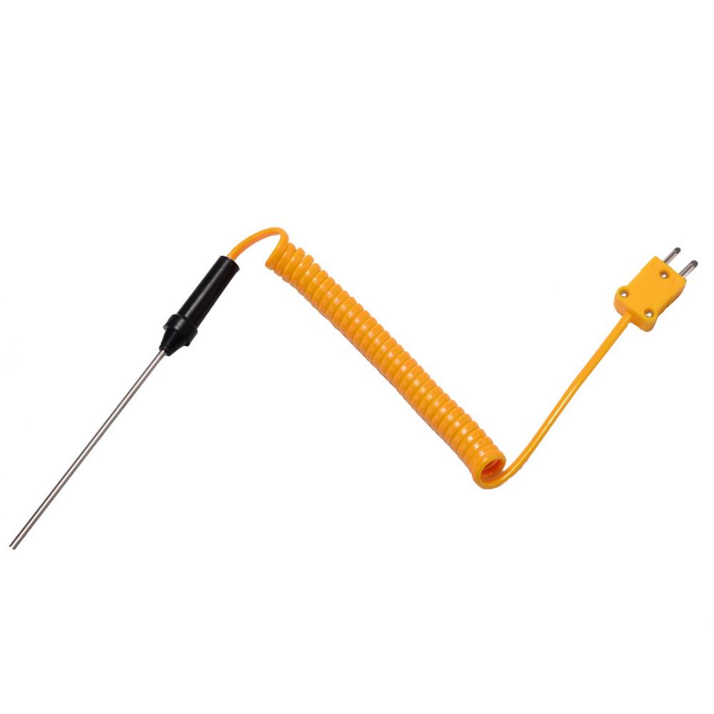 Dây cáp cảm biến nhiệt độ 100/150/200/300/500mm loại K kèm đầu dò -50C 1200C bền bỉ chất lượng cao
