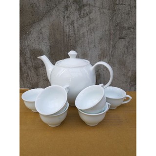Bộ ấm chén bát tràng thanh lý rẻ