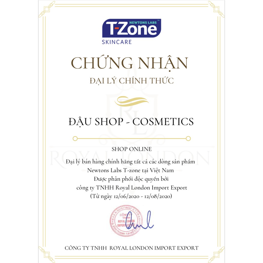 Nước Hoa Hồng Newtons Labs T-Zone Cho Da Dầu Mụn Clear Pore Antibacterial Cleanser 200ml