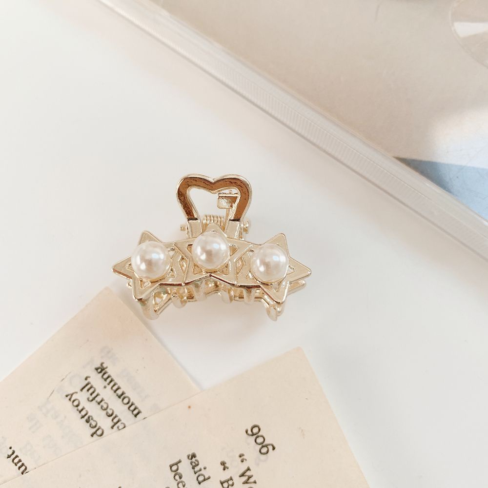 Kẹp Tóc Đuôi Ngựa Hình Học Phong Cách Hàn Quốc Thanh Lịch Cho Nữ