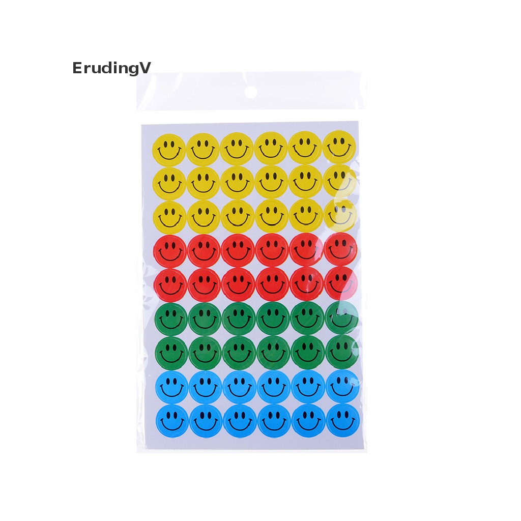 Bộ 10 Miếng Dán Hình Mặt Cười Emoji Dễ Thương Cho Bé
