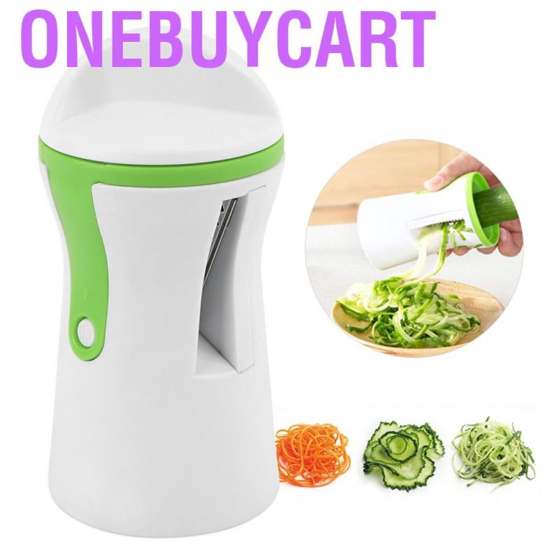 Onebuycart Vegetable Spiral Fruit Grater Slicer Cutter For Carrot Cucumber Courgette