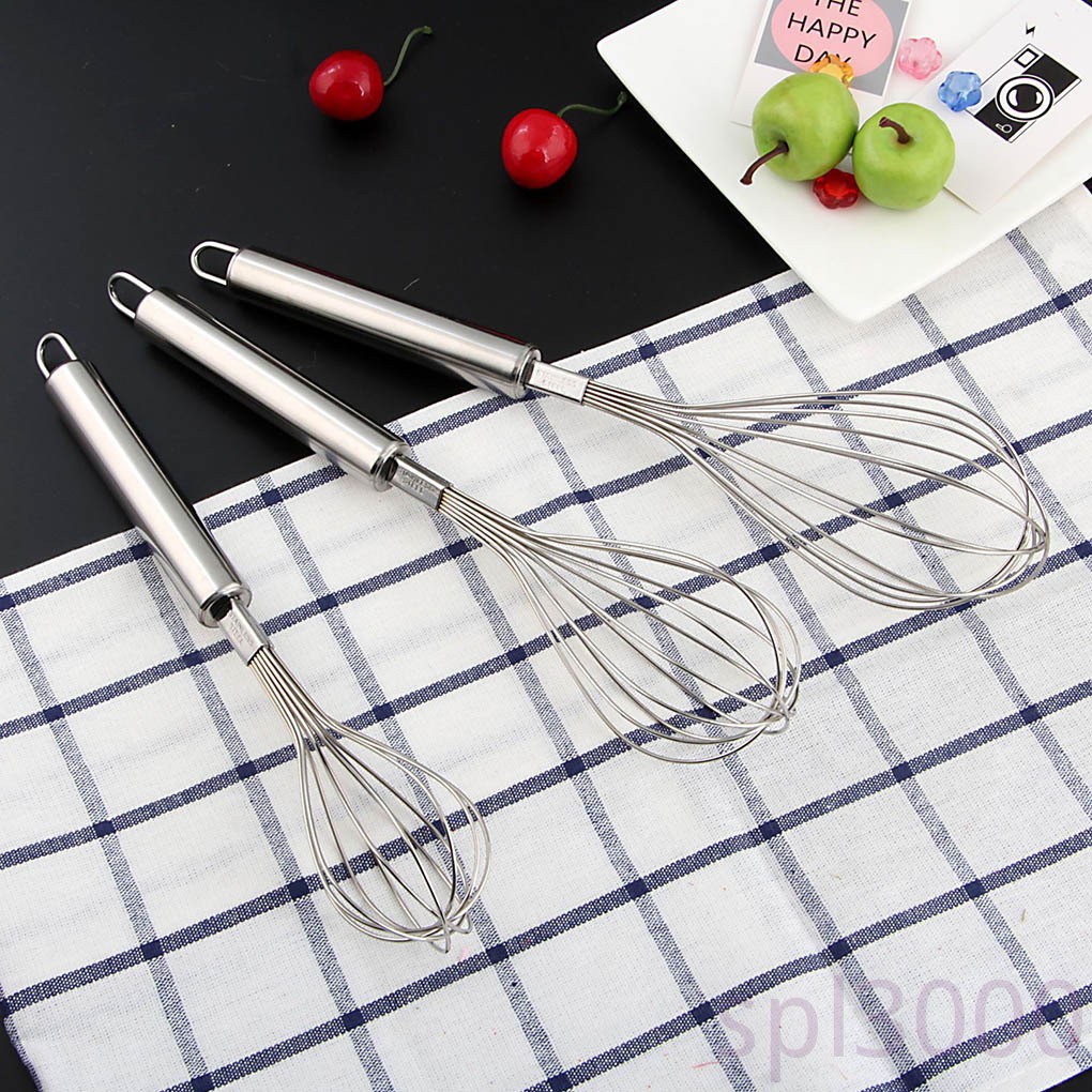 Dụng Cụ Đánh Trứng Bằng Inox Chất Lượng Cao Tiện Lợi