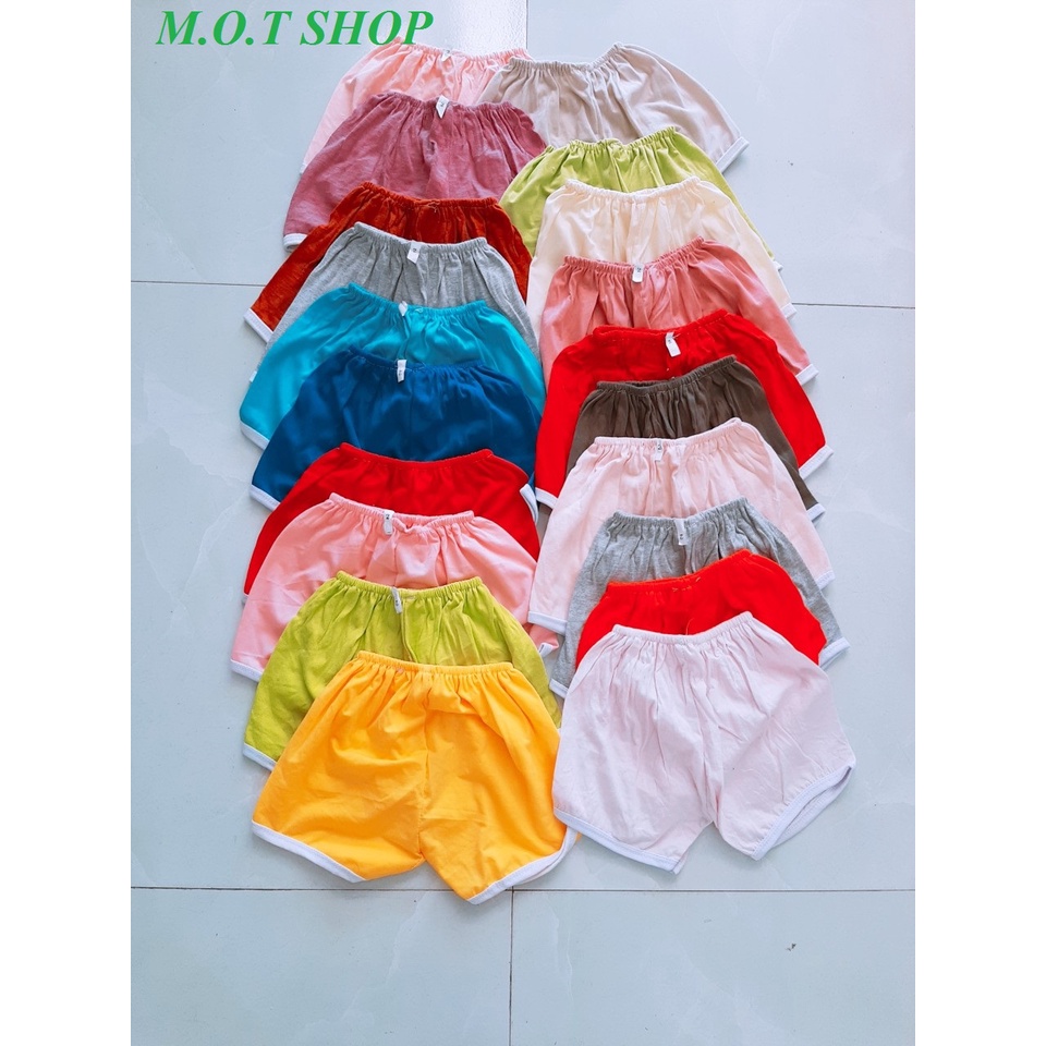 Sét 20 quần đùi thun cho bé trai và bé gái từ 4-15kg