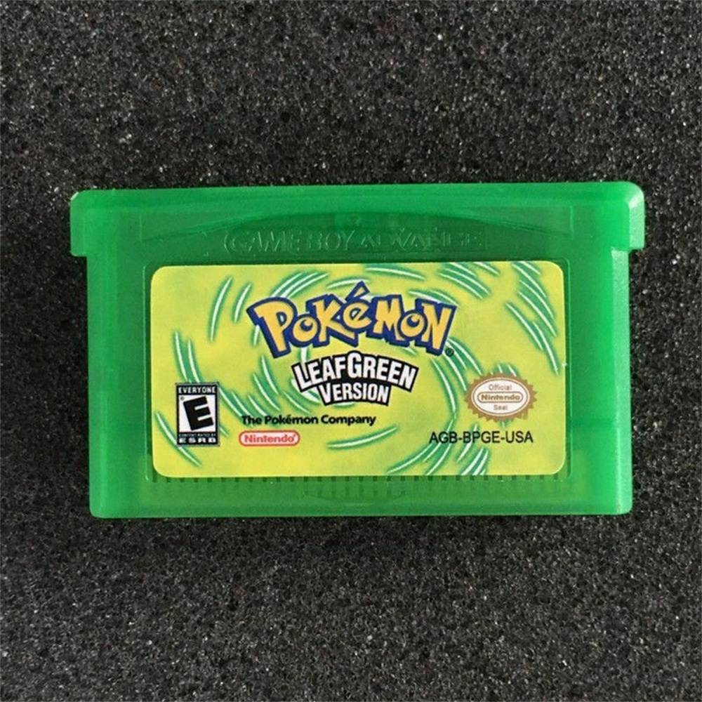 Fan Advance Gameboy Cartridge Game Card For Pokemon NDSL GBC GBM GBA SP 5 Styles