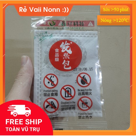 [MÃ: LEGIA3979 GIẢM 5K] Gói tự sôi siêu nóng cho nấu ăn siêu nhanh, siêu tiện lợi - [HÀNG MỚI 2021]