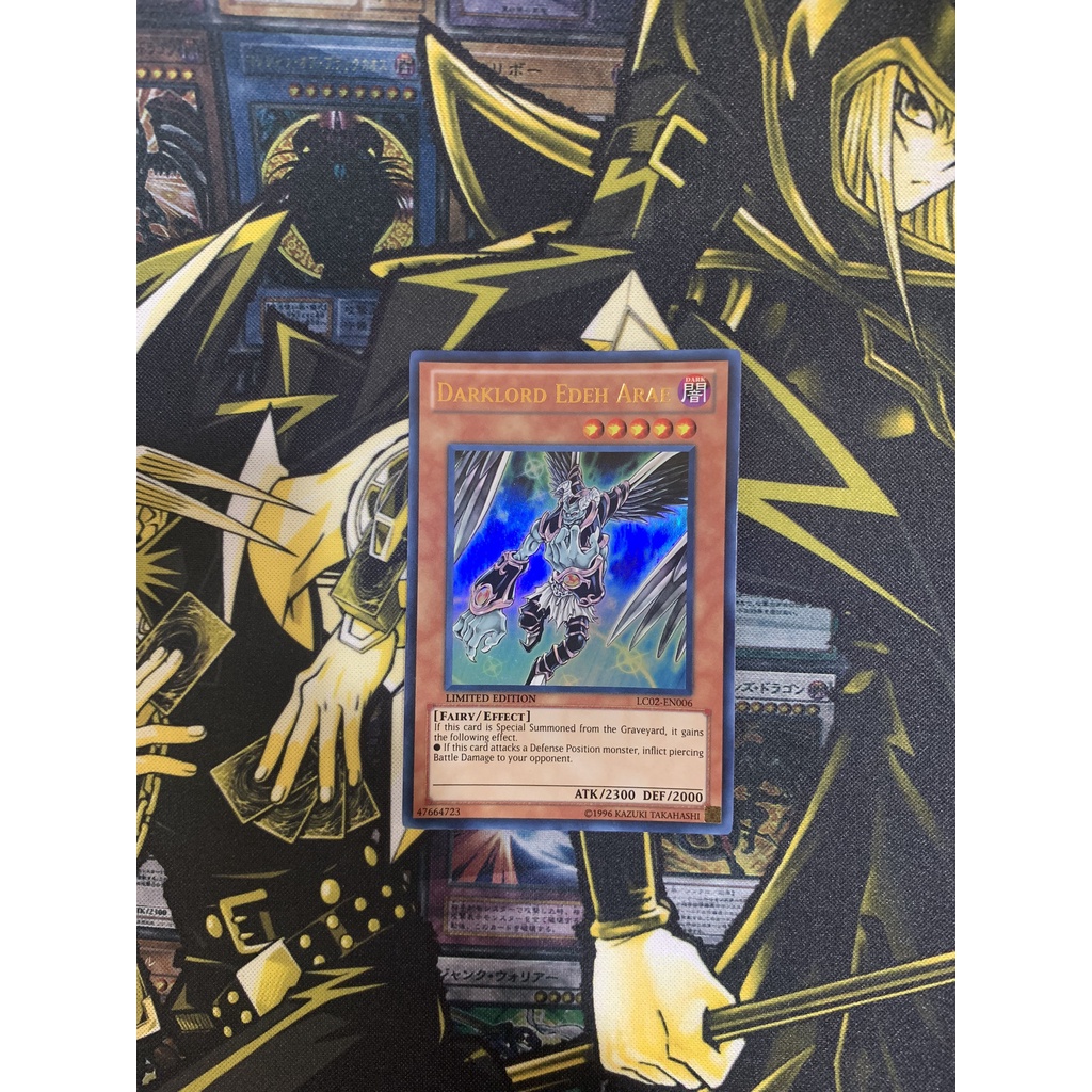 Thẻ bài Yugioh: Darklord Edeh Arae - LC02-EN006 - Ultra Rare Limited Edition