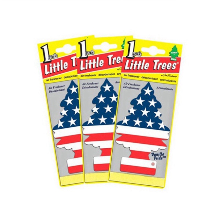 Cây Thông Thơm 🚗FREESHIP🚗 Lá Thông Thơm Little Trees - Treo Xe Ô Tô, Tủ Quần Áo, Phòng Ngủ - Thay Thế Túi Thơm, Tinh D