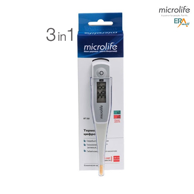 Nhiệt kế điện tử Microlife MT550 đầu mềm