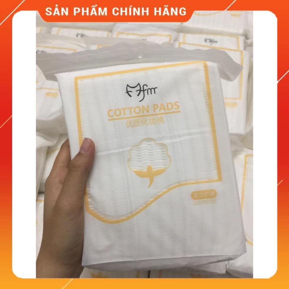 TÚI ZIP 222 MIẾNG BÔNG TẨY TRANG 3 LỚP COTTON PADS (Kho Gia Dụng Ngọc Hân)