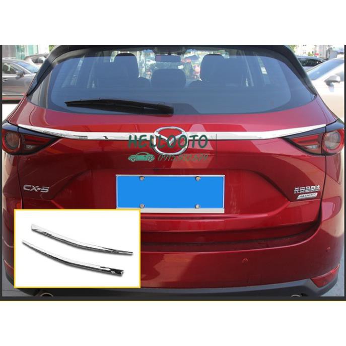 Ốp trang trí tay mở cốp mazda cx5 2018 2019 2020 2022 mạ crom cao cấp