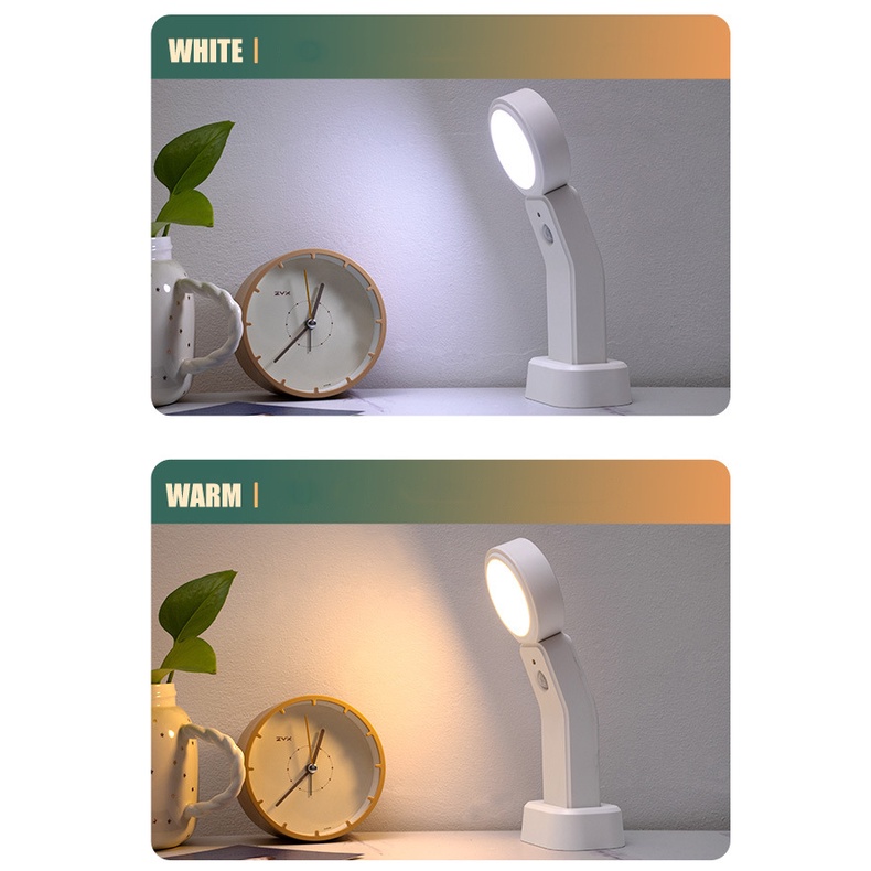 Đèn LED Ban Đêm Cảm Biến Chuyển Động 360 Độ Sạc USB° Đèn Led Xoay Chiếu Sáng Cầu Thang / Hành Lang / Phòng Ngủ / Nhà Bếp / Phòng Tắm