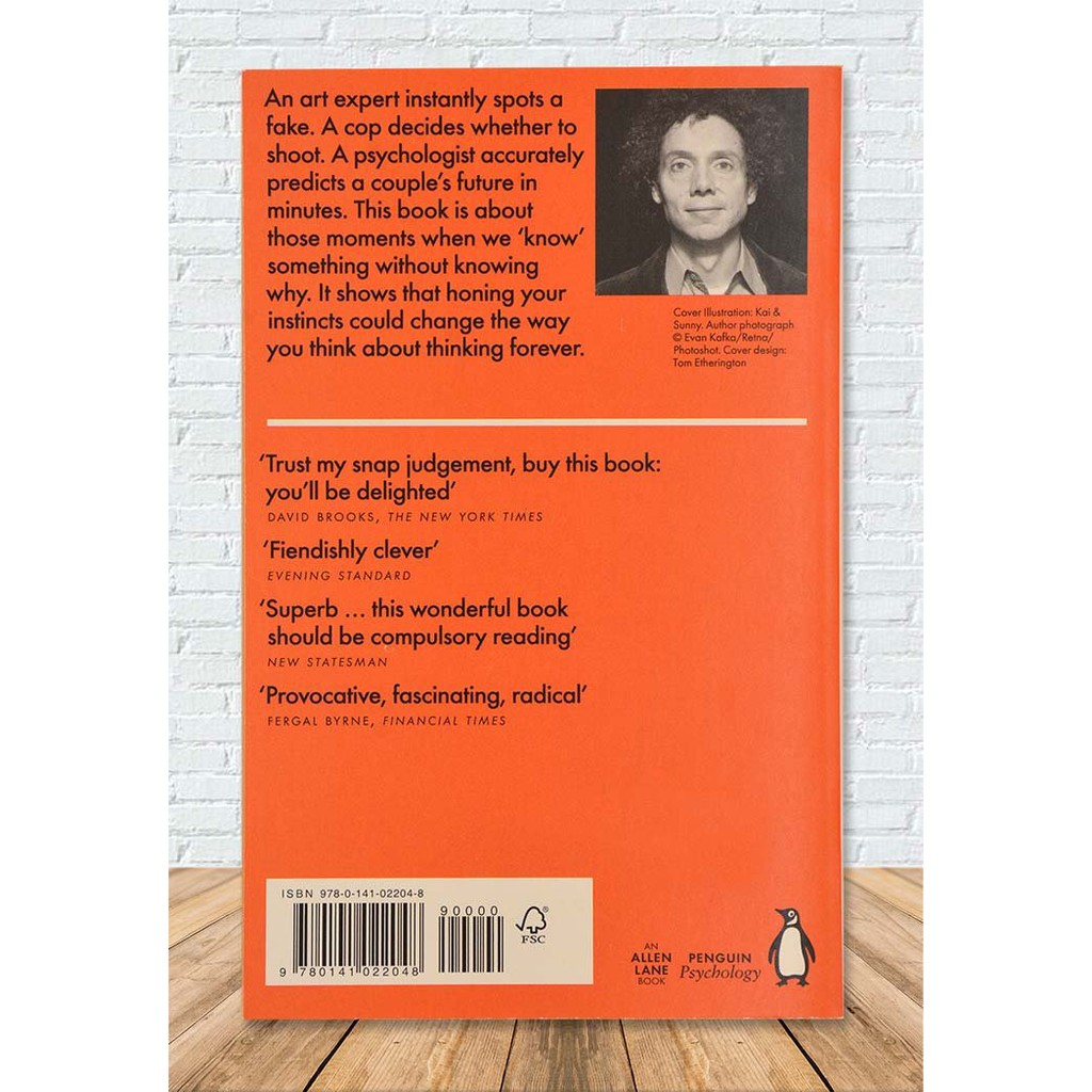 Sách Ngoại văn Tiếng Anh: Blink: The Power Of Thinking Without Thinking