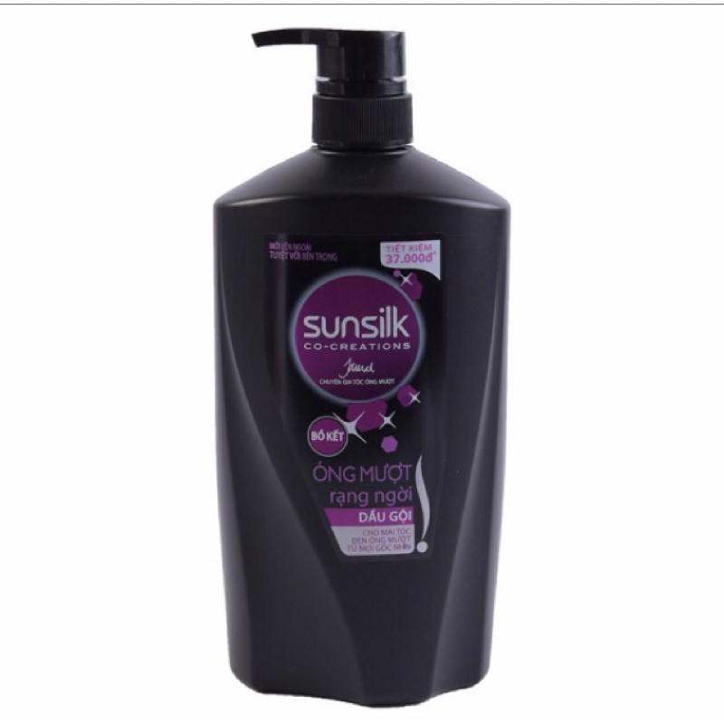 dầu gội sunsilk óng mượt rạng ngời 900g