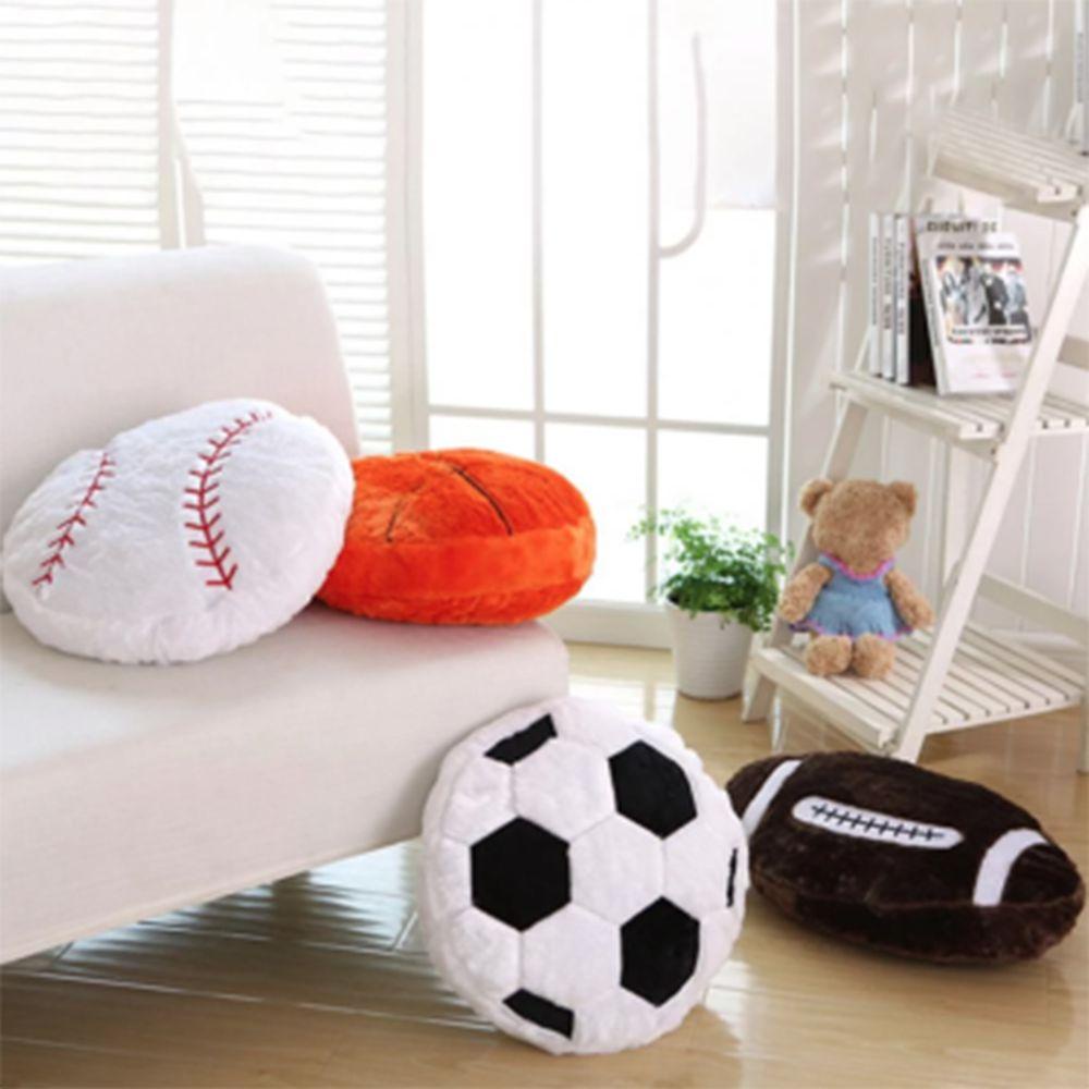 LILYES Gối Ôm Hình Quả Bóng Rổ Độc Đáo Trang Trí Nhà Cửa