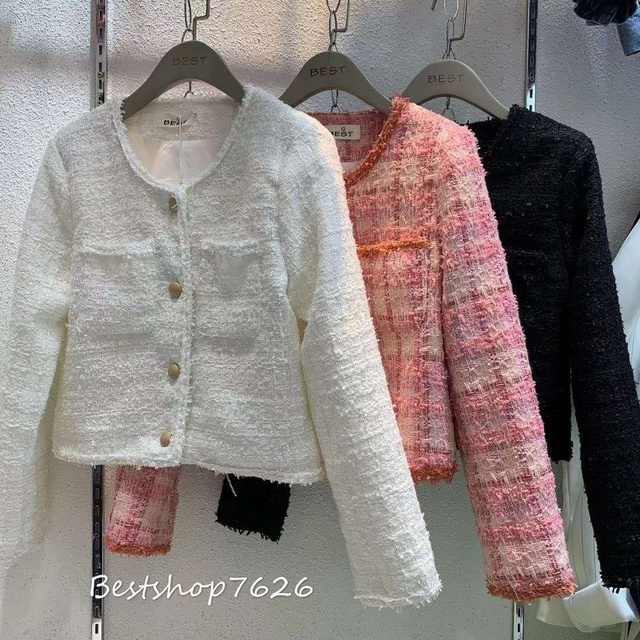 ÁO KHOÁC DẠ TWEED HOT TREND CÓ SẴN (Ảnh Thật) | BigBuy360 - bigbuy360.vn