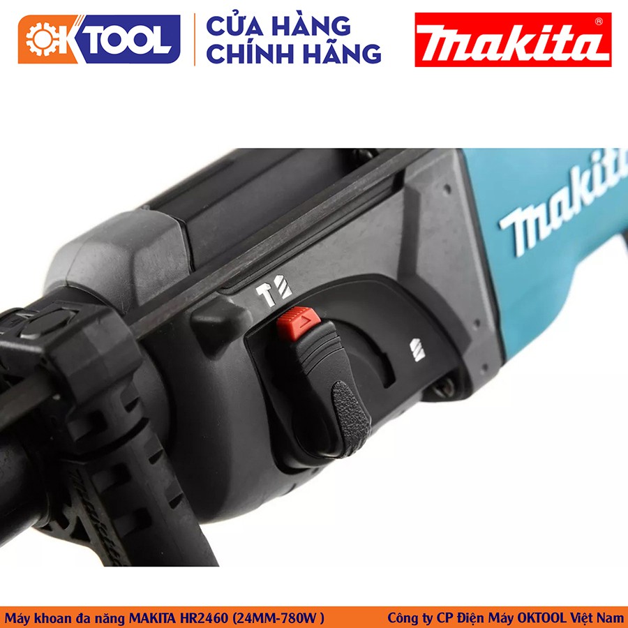 [Hàng Chính Hãng] Máy Khoan Đa Năng Makita HR2460 (24MM-780W)