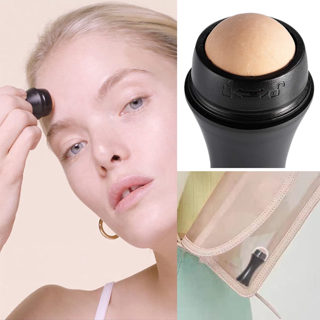 Cây Lăn Đá Núi Lửa / Dầu Loại Bỏ Vùng Chữ T Chăm Sóc Da Mặt Có Thể Giặt Lại Salorie