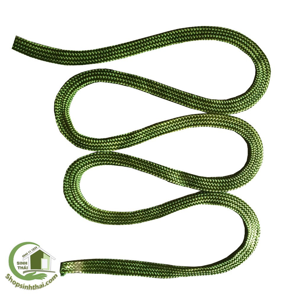 Dây Dù Giăng Võng, Cột Đồ - Dây Dù Loại Xanh bóng [1 mét ]