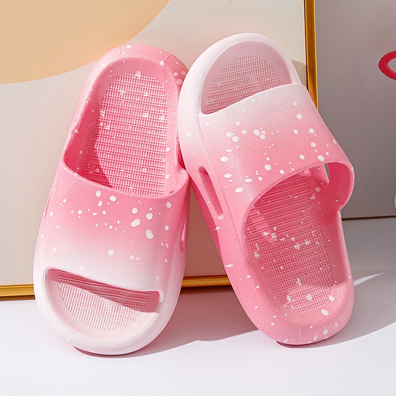Dép Sandal Đế Mềm Chống Trượt Màu Gradient Thời Trang Cho Bé