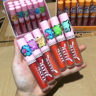 Set 6 cây son kem Unicorn Thái Lan