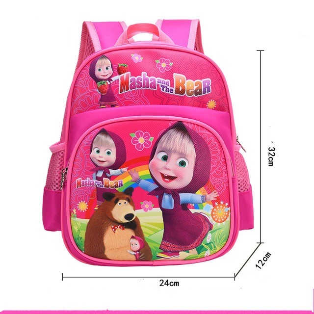 Balo cho bé mẫu giáo 3-6 tuổi ( sofia, peppa, siêu nhân , cún con)