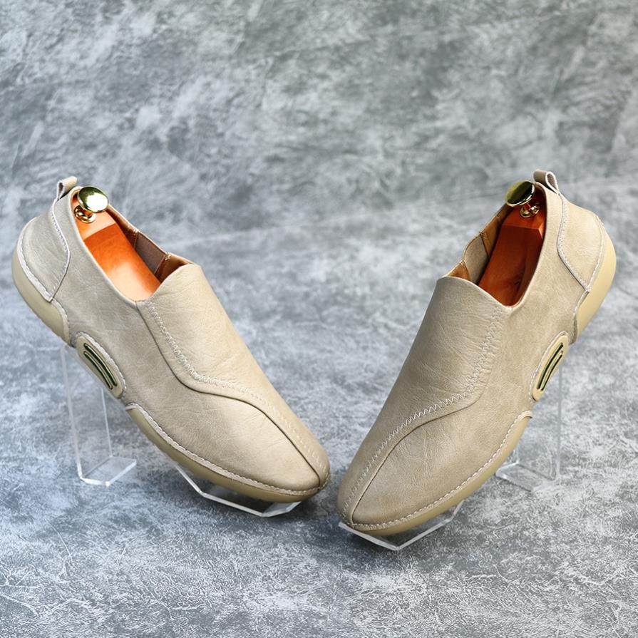 Giày lười nam ST69 Mọi Slip On trẻ trung da bò NAPPA 100% đế cao su đúc chống trơn trượt -ST03 STY