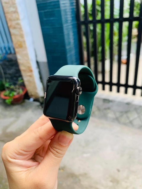 Đồng hồ apple watch series 1 38/42mm thép trắng