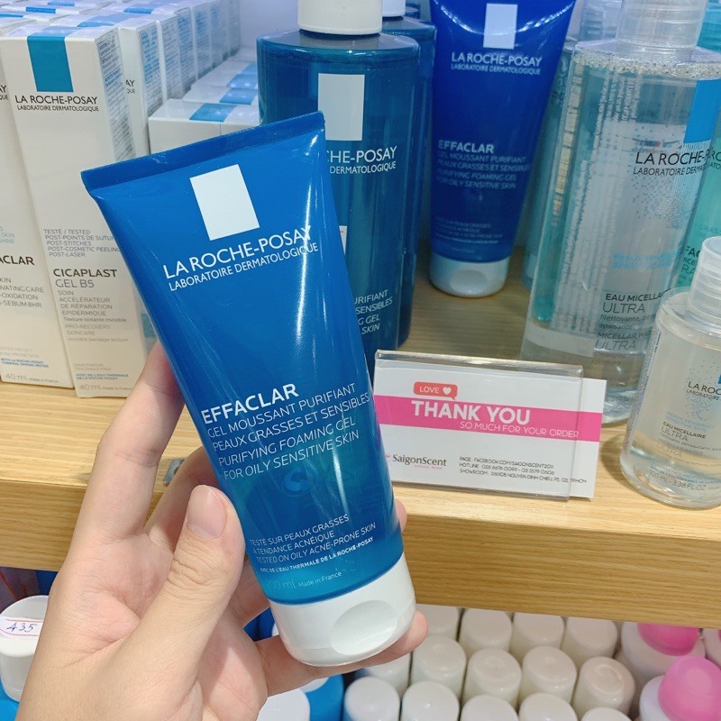 Gel rửa mặt da dầu La Roche-Posay Effaclar Foaming Gel ( 200mL ) | BigBuy360 - bigbuy360.vn