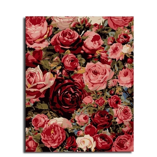 Bộ Tranh Sơn Dầu Trang Trí Tự Làm 15.7x19.7 Inch Mic-Xz4037Hh Tiện Dụng