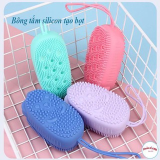 Bông tắm tạo bọt có gai
