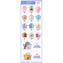 ★Hgtoys★  Búp Bê POPMART Yuki The Seasons Trang Trí Thời Thượng