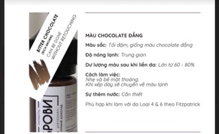 Mực Brovi chữ tiếng Nga