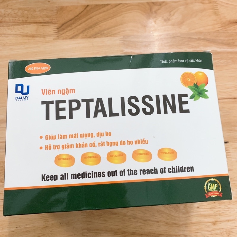 Kẹo ngậm ho Streptalisin hộp 200 viên