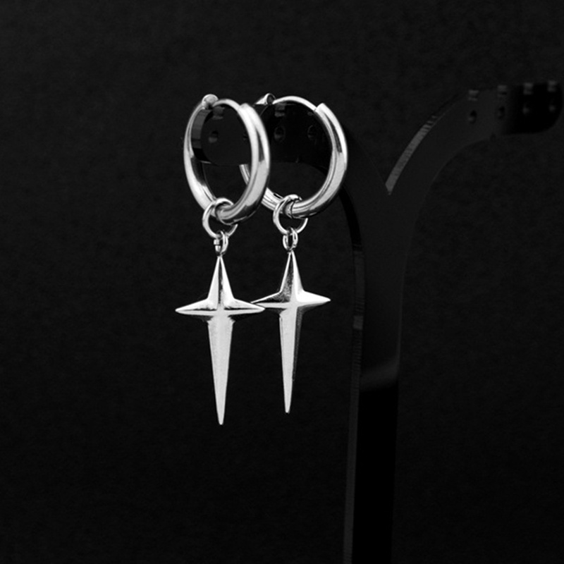 Tmdbyx Khuyên Tai Hình Thánh Giá Phong Cách Đơn Giản Cho Nữ