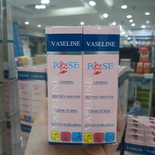 Vaseline Rose - Sáp vaselin hoa hồng dưỡng môi, ngăn nẻ môi, khô môi, da làm đẹp da
