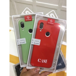 Ốp lưng dẻo cho Xiaomi Redmi Note 7/ Note 7 Pro KT Desing chống bẩn, chống vân tay - Nhiều màu