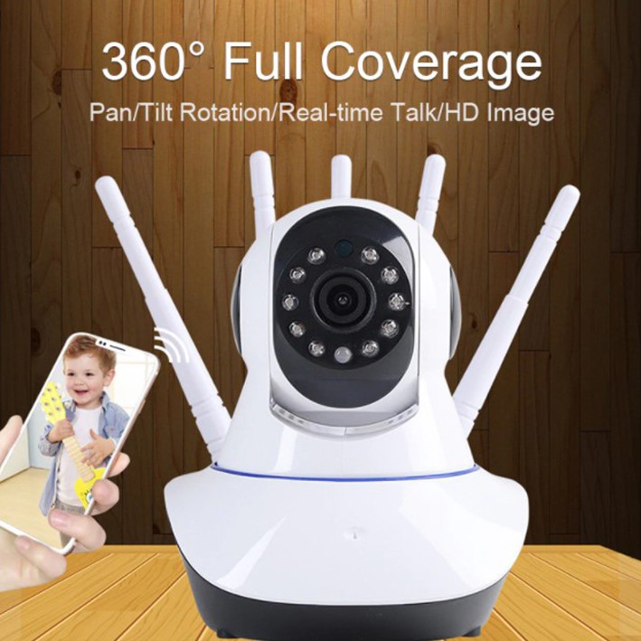 Camera An Ninh Cctv Không Dây 1080p Yoosee 2mp 5 Ăng Ten