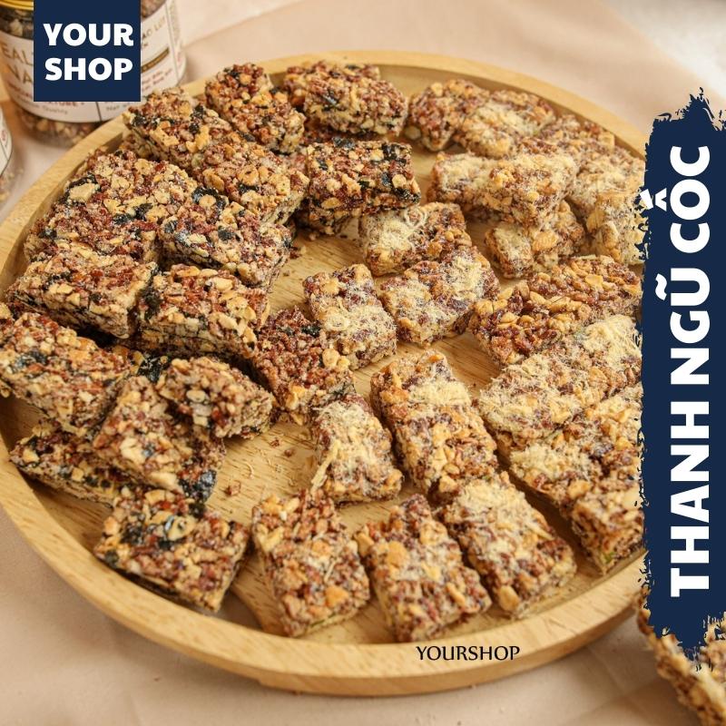 Thanh Gạo Lứt Chà Bông Granola Yourshop Mix Rong Biển