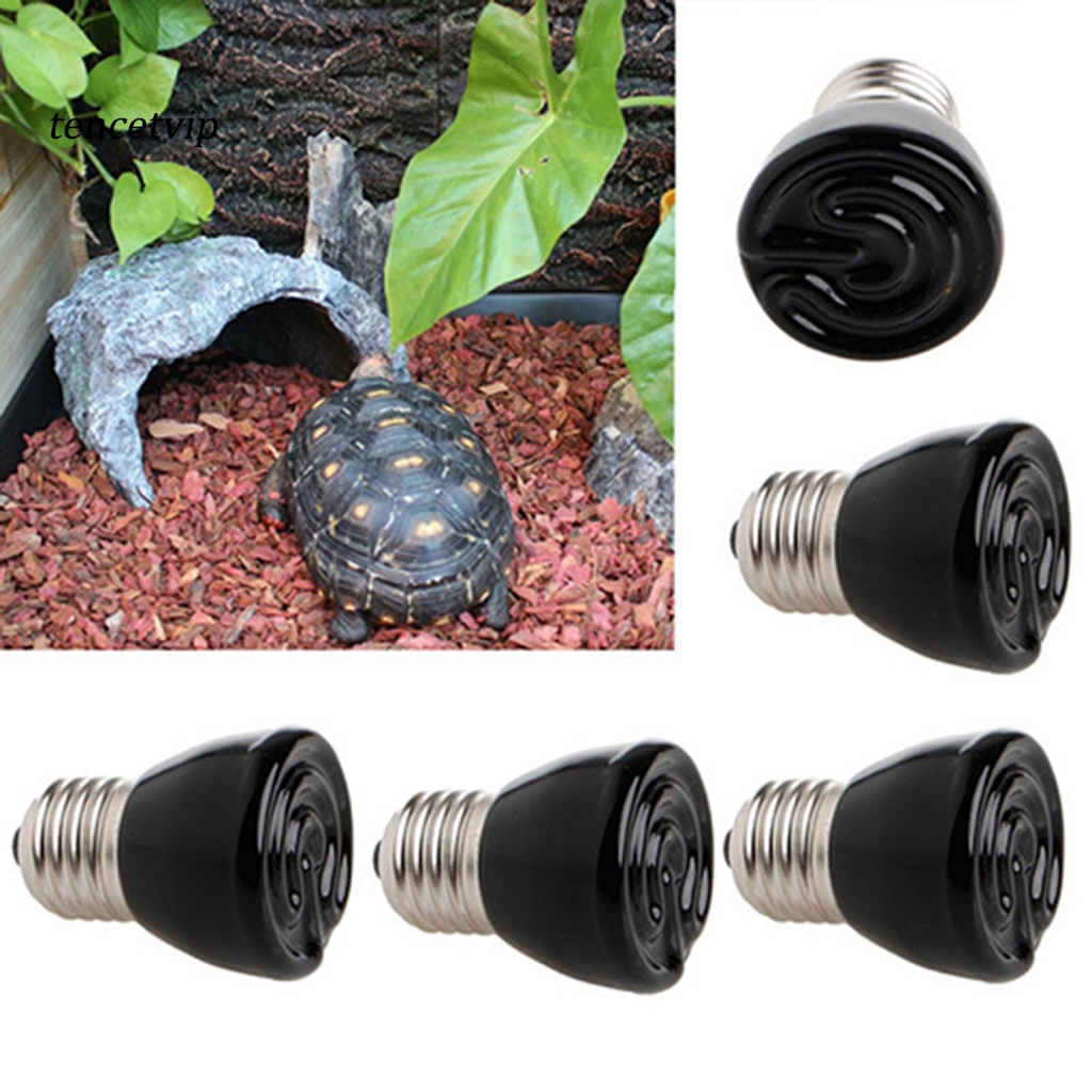 Bóng Đèn Sứ Sưởi Ấm Dạng Xoắn Ốc Chống Va Chạm Hồng Ngoại Dành Cho Bò Sát